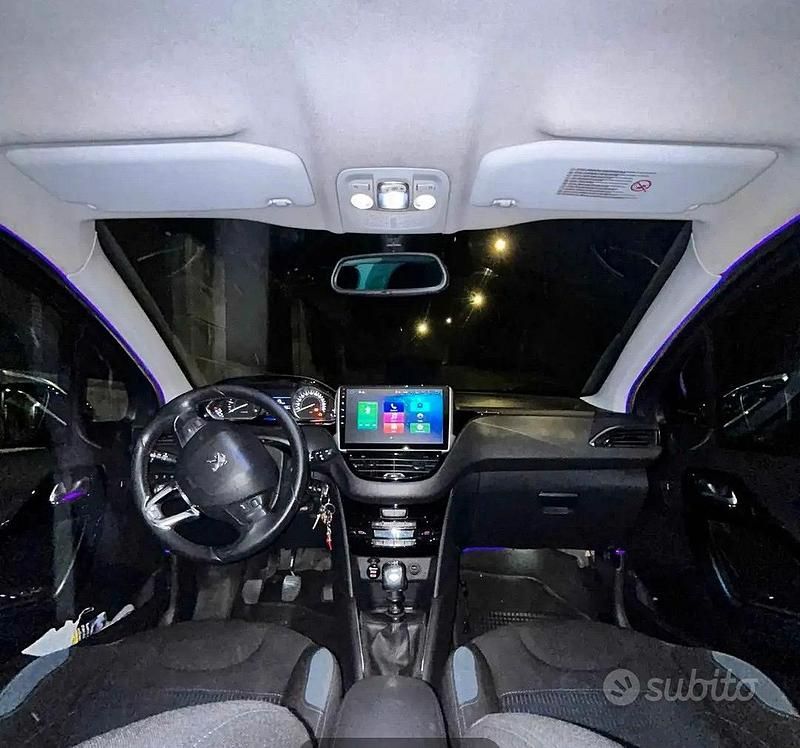 Usata Peugeot 208 Allure 115 CV (84 kW) 2012 Blu Utilitaria