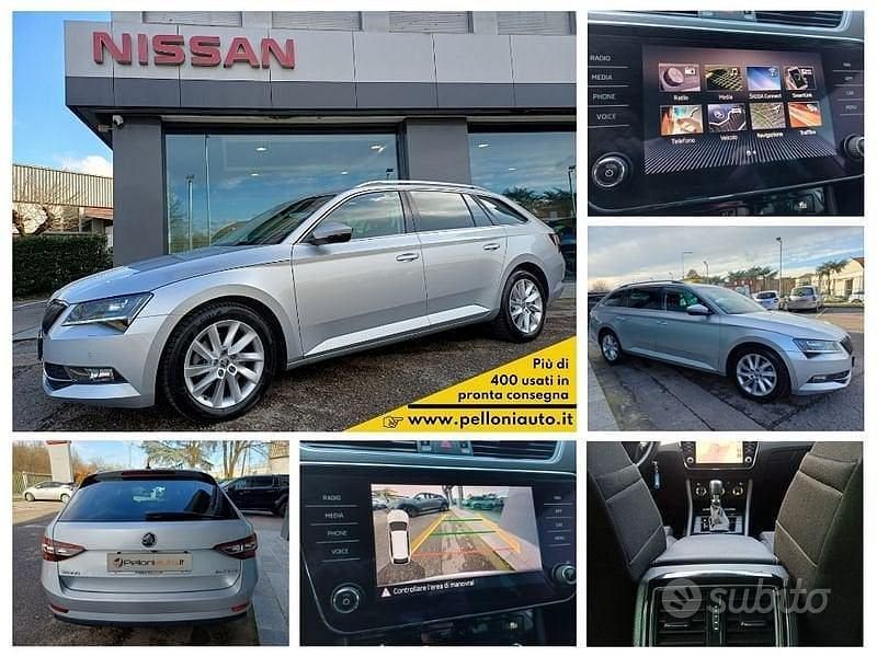 Usata Skoda Superb Style 150 CV (110 kW) 2018 Grigio Station wagon