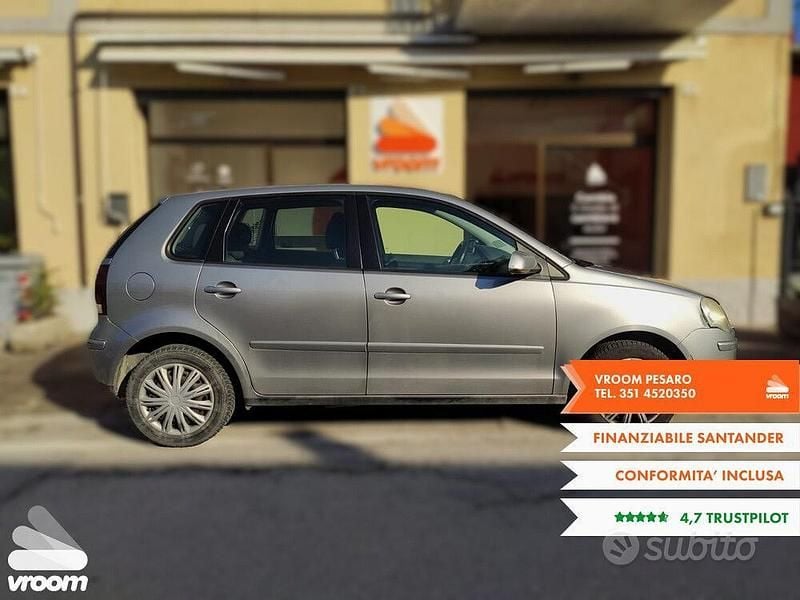 Usata VW Polo 80 CV (58 kW) 2007 Grigio Utilitaria