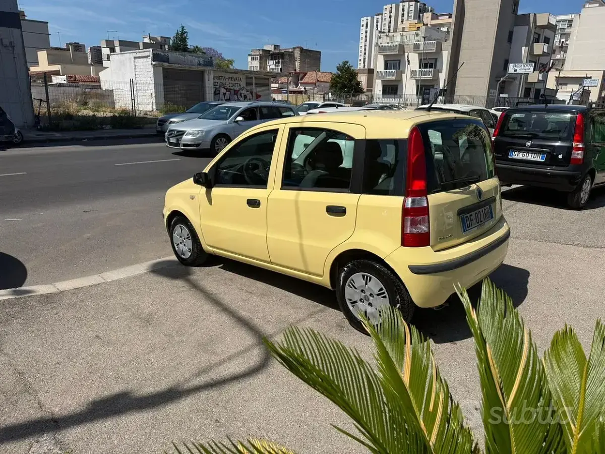 Usata Fiat Panda Dynamic 60 CV (44 kW) 2006 Giallo Utilitaria