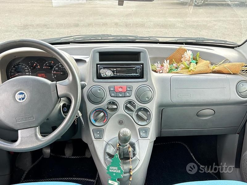 Usata Fiat Panda 2005 Rosso Utilitaria