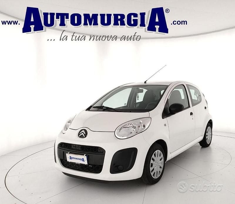 Usata Citroën C1 Attraction 68 CV (50 kW) 2013 Bianco Utilitaria