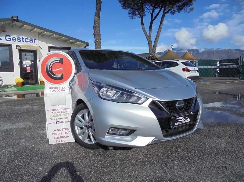 Argento Usata 2020 Nissan Micra N-Connecta Tre volumi | 11.800 € (Buon prezzo) - Immagine 1/4
