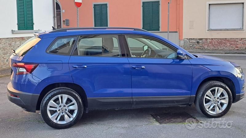 Usata Skoda Karoq Style 115 CV (84 kW) 2019 Blu SUV