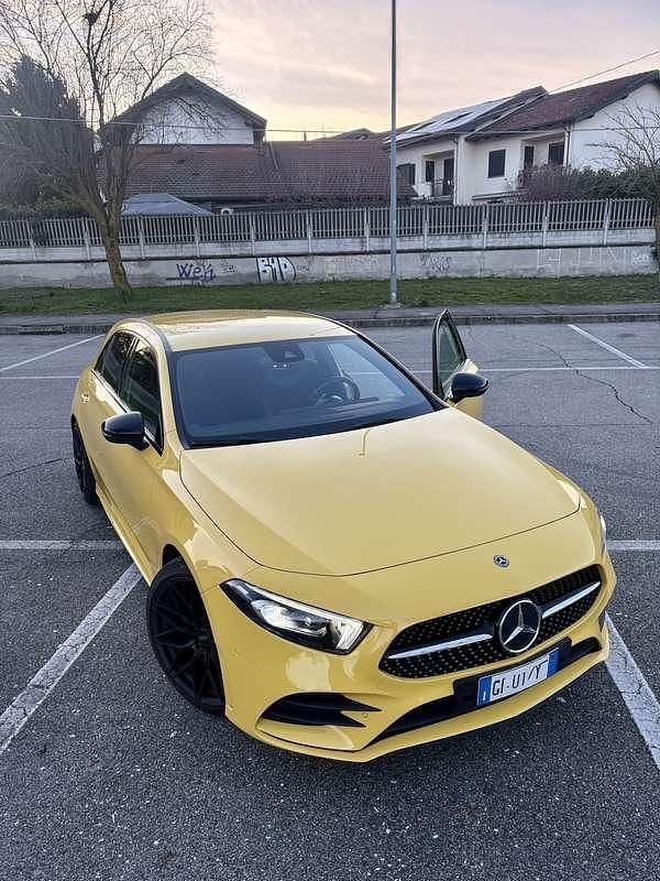 Usata Mercedes A250 Premium 224 CV (164 kW) 2019 Giallo Berlina