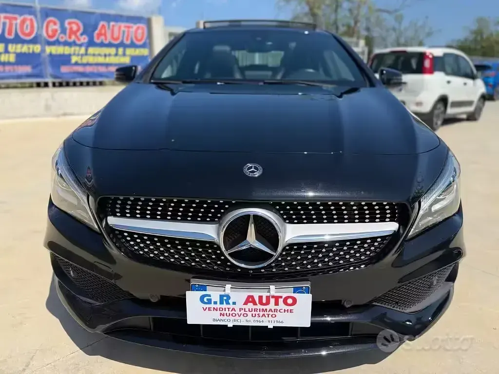 Usata Mercedes CLA220 Premium 177 CV (130 kW) 2018 Nero Berlina