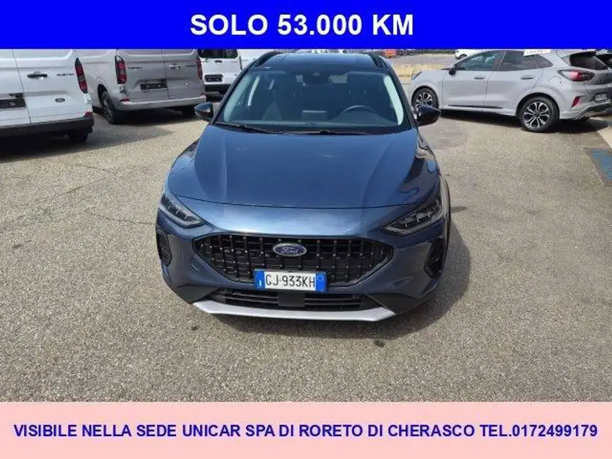 Usata Ford Focus Active 125 CV (91 kW) 2022 Chrome blue