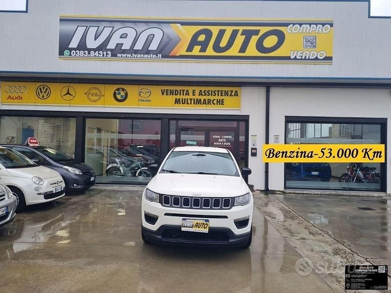 Usata Jeep Compass 140 CV (102 kW) 2019 Bianco SUV