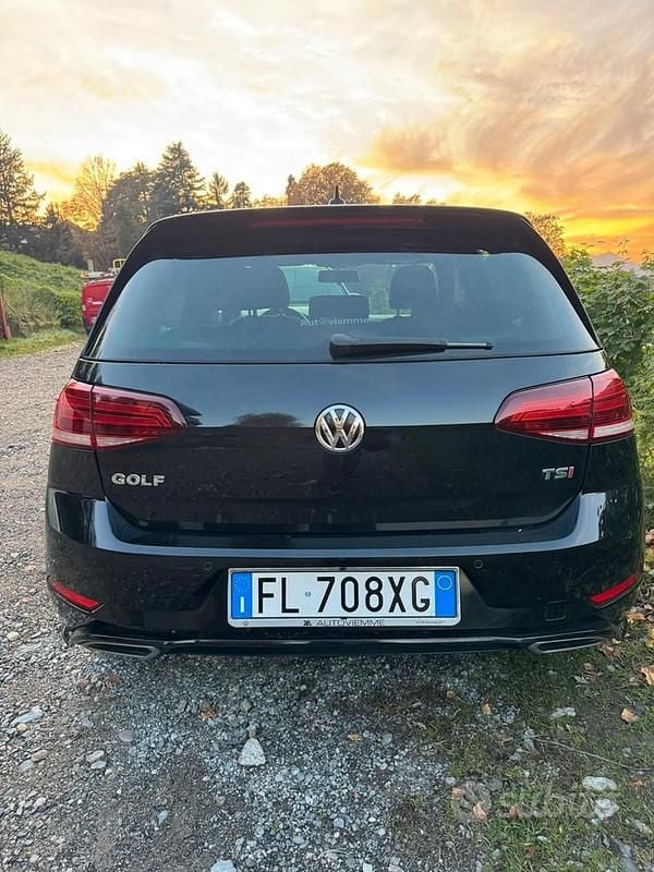 Usata VW Golf VII 2017 Nero Berlina