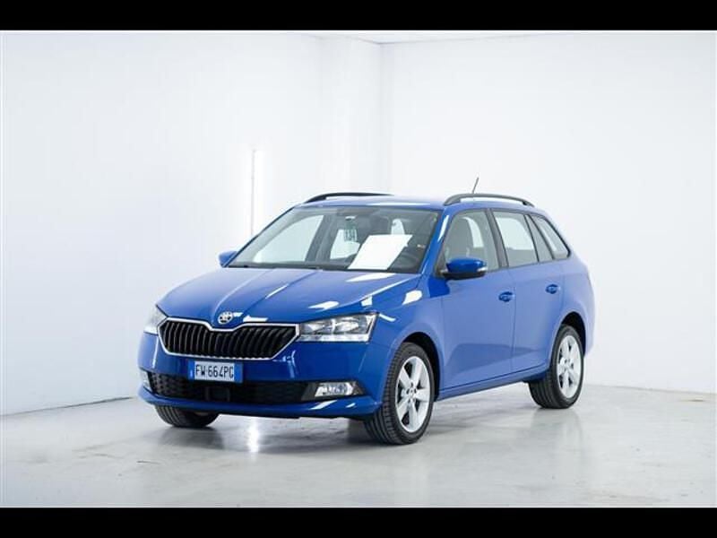 Usata Skoda Fabia Business Line 75 CV (55 kW) 2019 Blu Utilitaria