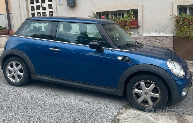 Usata Mini Cooper 2008 Blu Utilitaria