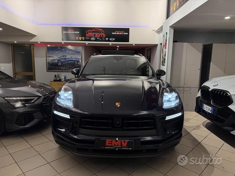 Usata Porsche Macan 265 CV (194 kW) 2021 Blu SUV