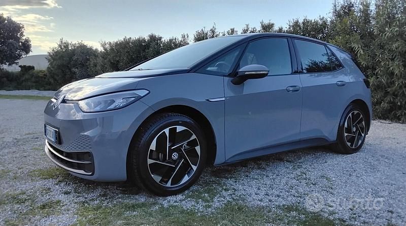 Usata VW ID.3 Pure 69 kW (95 CV) 2021 Grigio Utilitaria