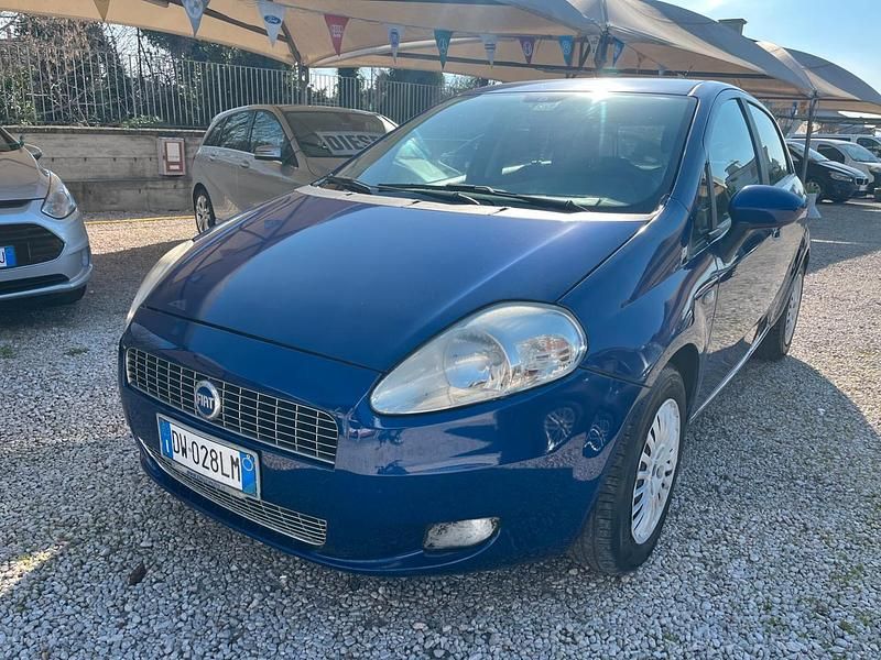 Usata Fiat Grande Punto 90 CV (66 kW) 2007 Blu Utilitaria