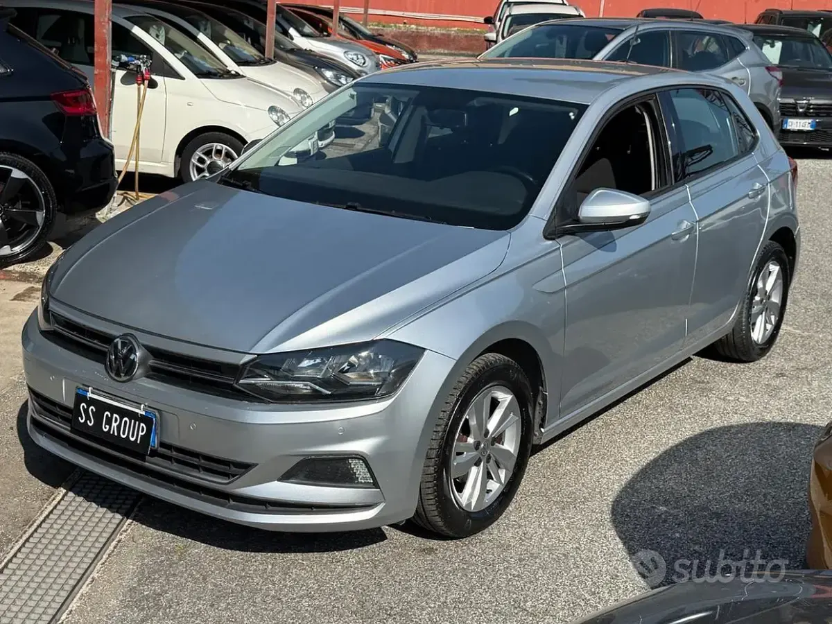 Usata VW Polo Highline 95 CV (69 kW) 2018 Grigio Utilitaria