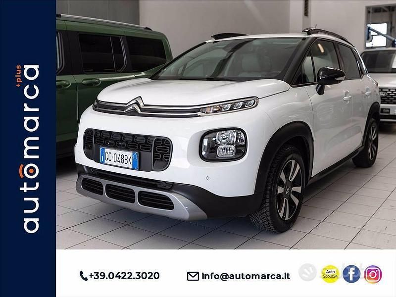 Bianco Usata 2020 Citroën C3 Aircross PureTech SUV | 11.990 € (Buon prezzo) - Immagine 1/4