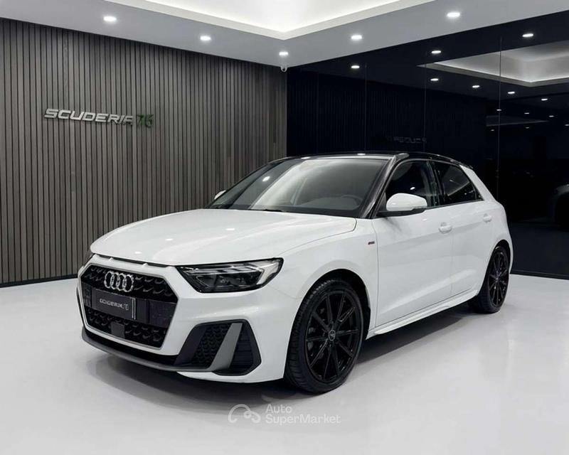 Usata Audi A1 Sportback S-Line 110 CV (80 kW) 2022 Bianco ghiaccio Utilitaria