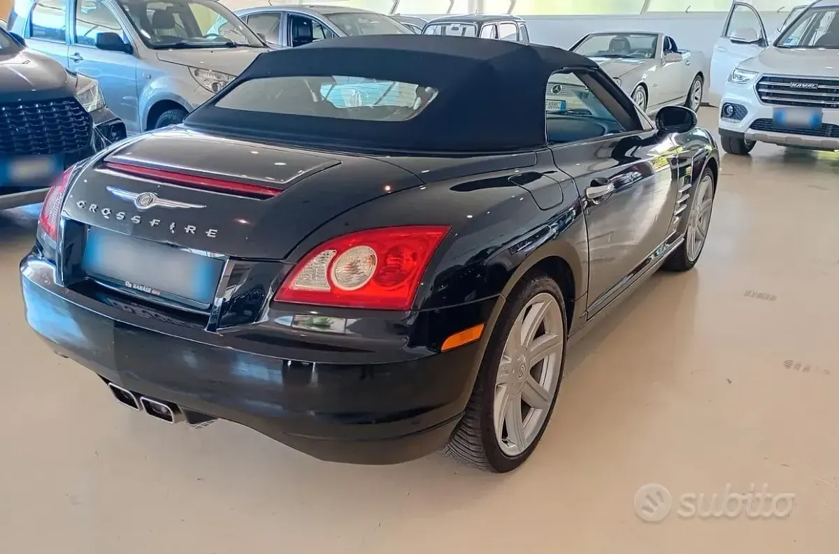 Usata Chrysler Crossfire Limited 218 CV (160 kW) 2005 Nero Cabrio