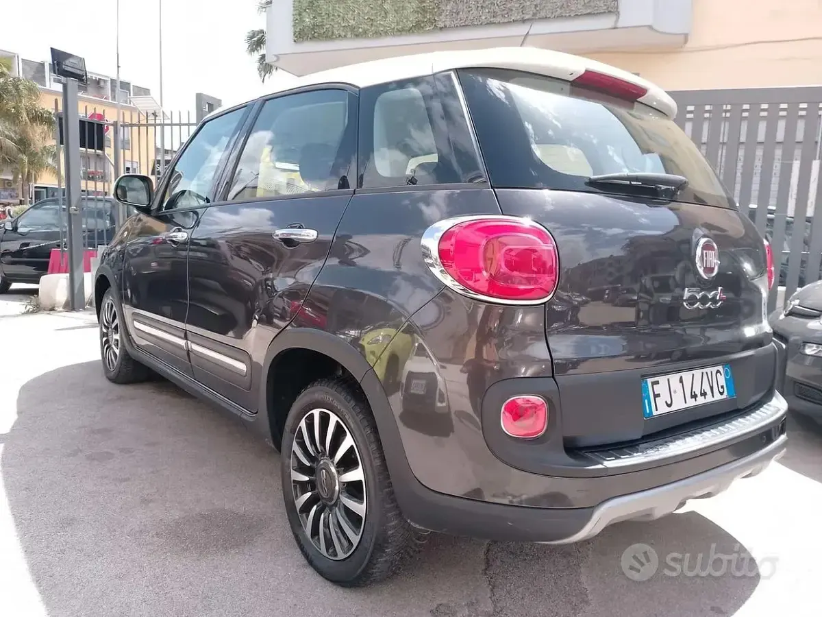 Usata Fiat 500L Trekking 95 CV (69 kW) 2017 Grigio Monovolume