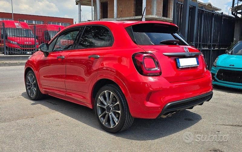 Usata Fiat 500X Sport 131 CV (96 kW) 2022 Rosso SUV