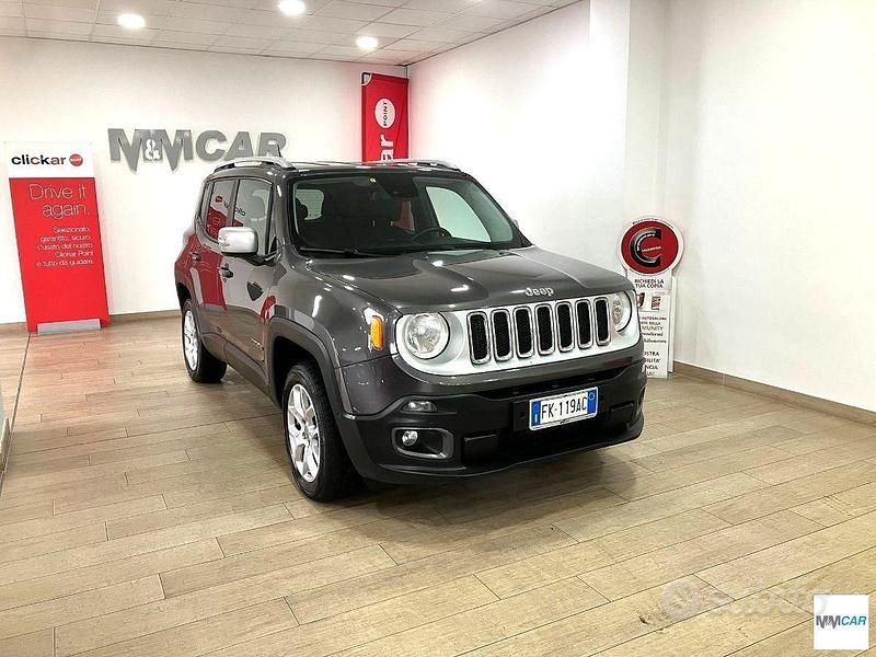 Grigio Usata 2017 Jeep Renegade Limited SUV | 11.600 € (Buon prezzo) - Immagine 1/4