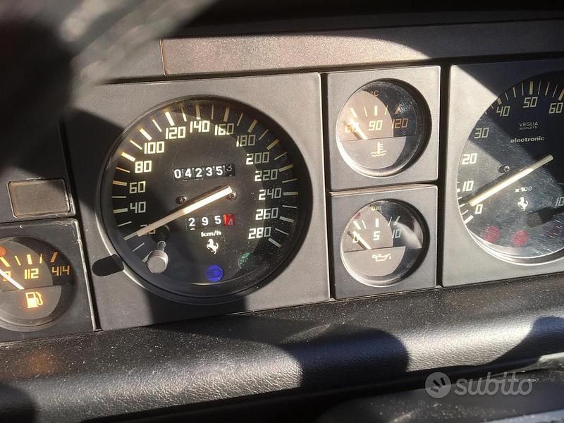 Usata Ferrari Mondial 2001 Rosso Cabrio