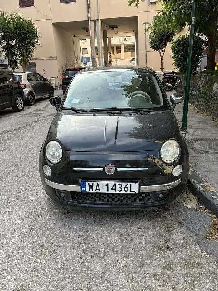 Usata Fiat 500 60 CV (44 kW) 2011 Nero Berlina