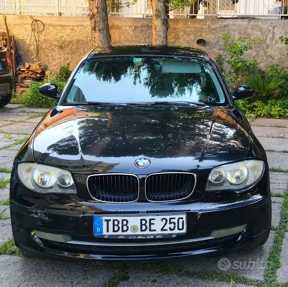 Usata BMW 118 2009 Nero Utilitaria