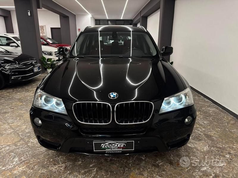 Usata BMW X3 Efficient Dynamics 184 CV (135 kW) 2011 Nero SUV