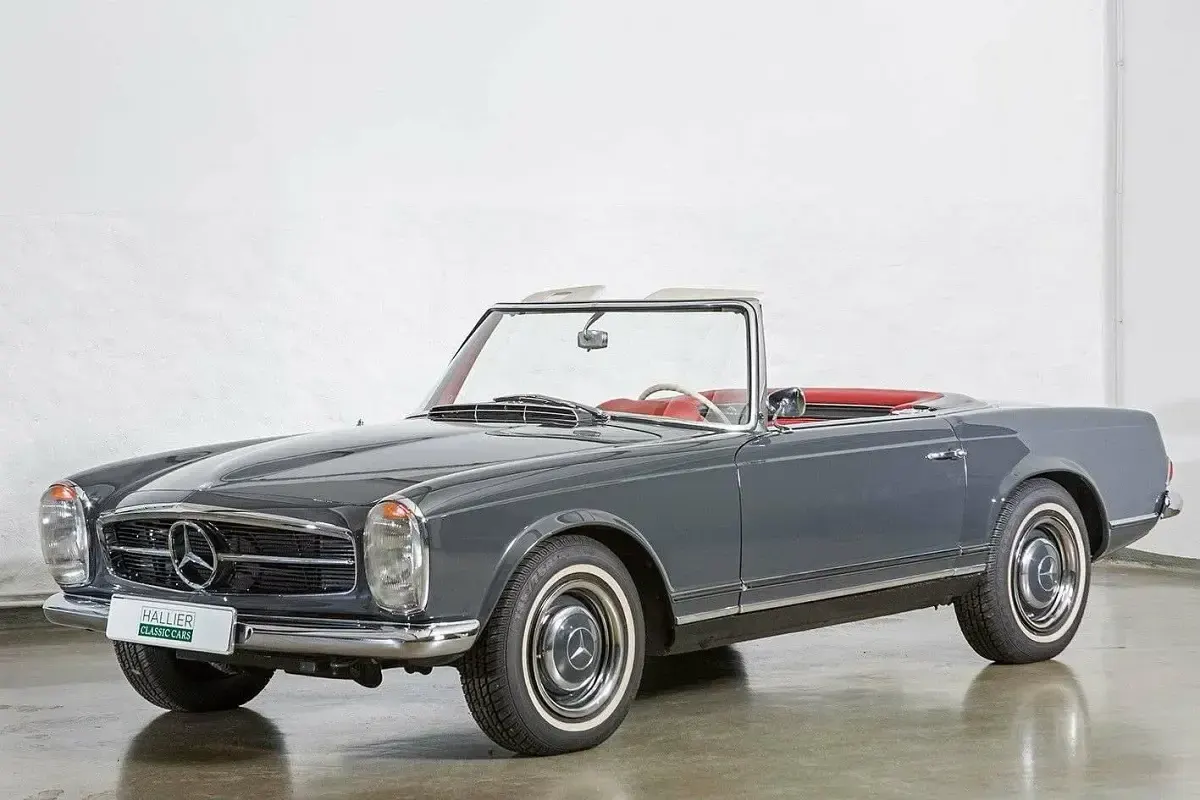 Usata Mercedes 230 150 CV (110 kW) 1963 Grigio Cabrio