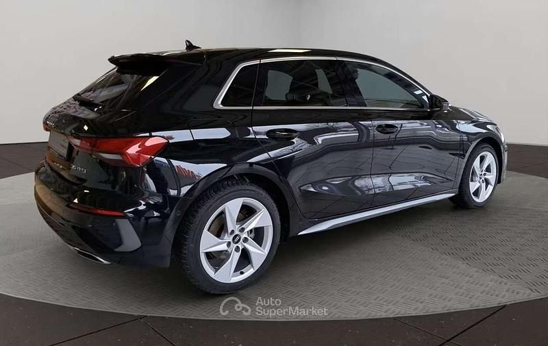 Usata Audi A3 S-Line 150 CV (110 kW) 2021 Nero Berlina