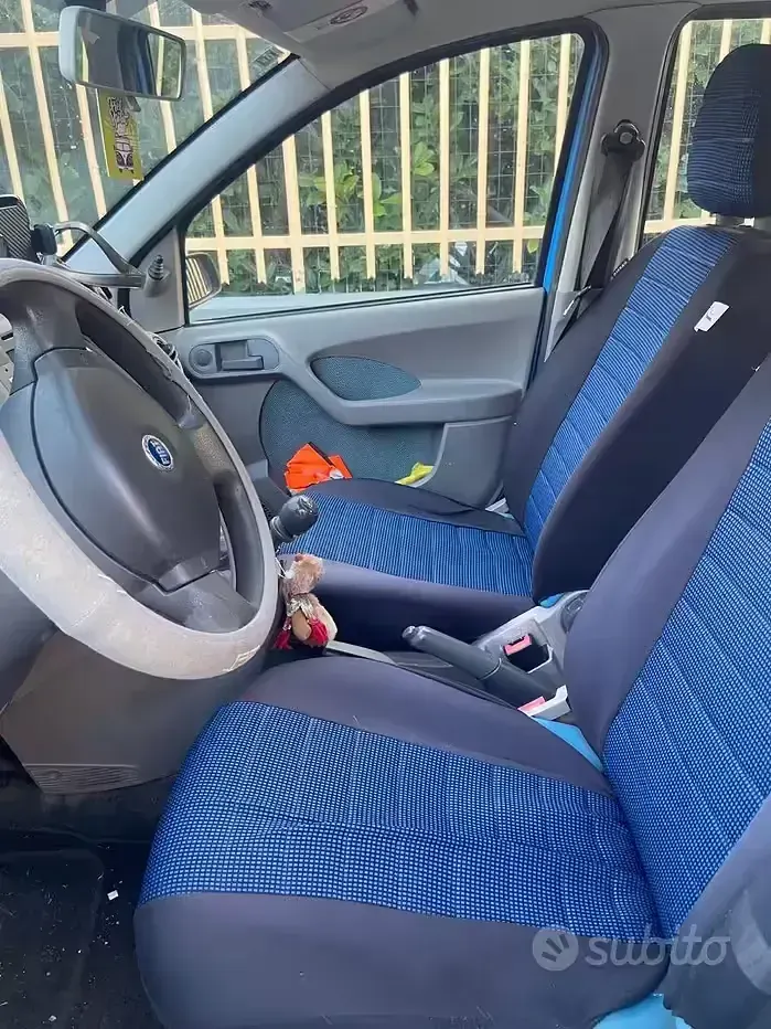 Usata Fiat Panda 60 CV (44 kW) 2004 Bluazzurro Utilitaria
