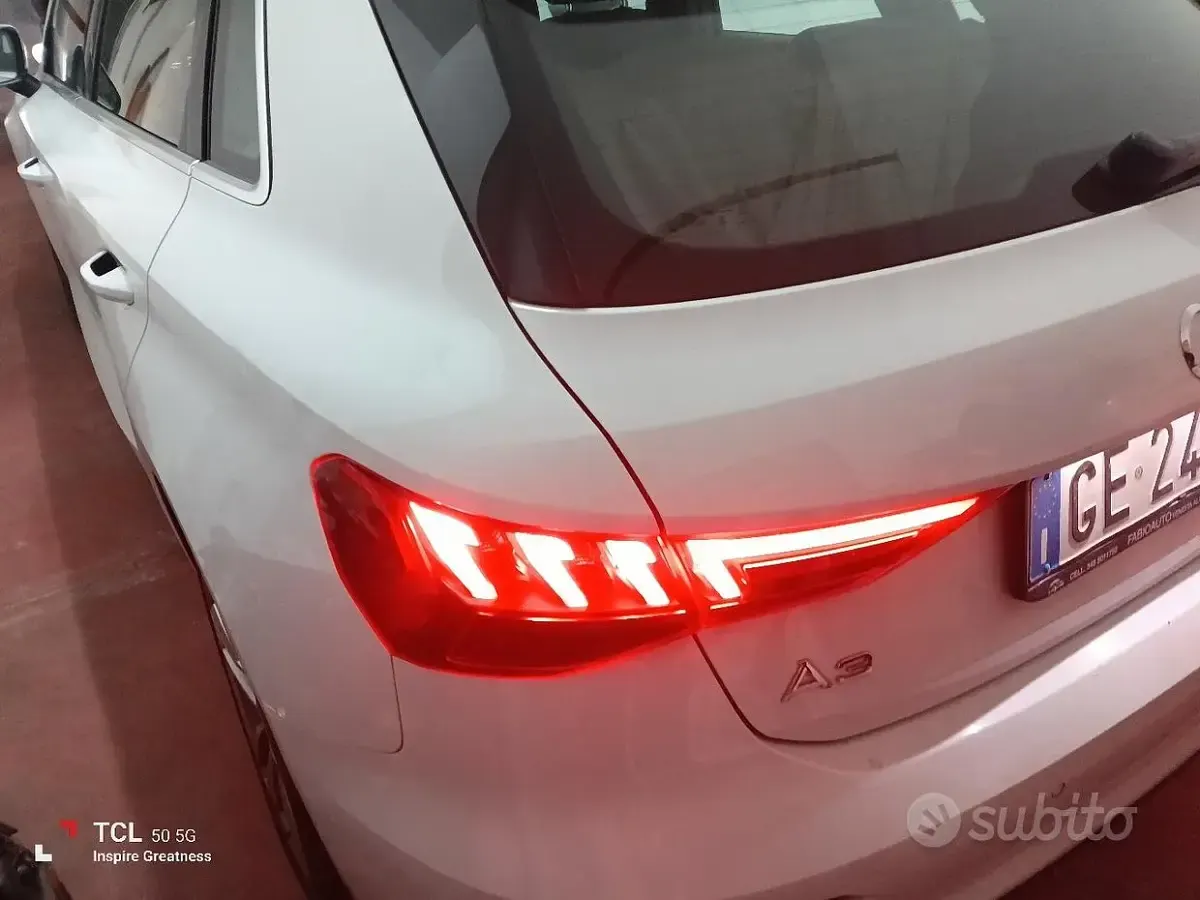Usata Audi A3 150 CV (110 kW) 2021 Bianco Berlina