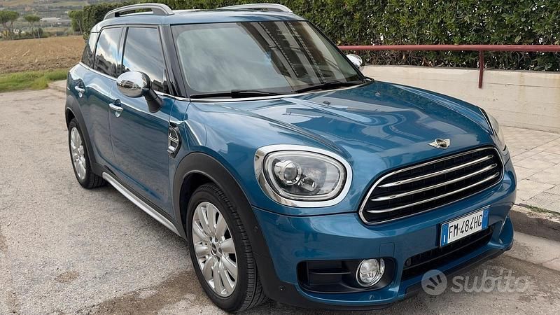 Usata Mini One D Countryman 102 CV (75 kW) 2017 Blu SUV