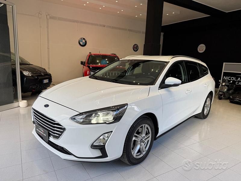 Usata Ford Focus Titanium 120 CV (88 kW) 2022 Bianco Station wagon