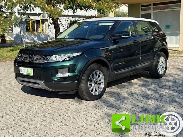 Usata Land Rover Range Rover evoque Dynamic 150 CV (110 kW) 2013 Verde SUV