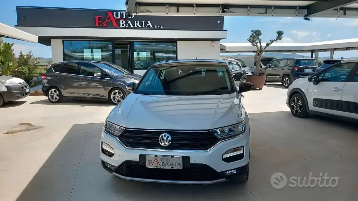 Usata VW T-Roc Advance 150 CV (110 kW) 2019 Bianco SUV