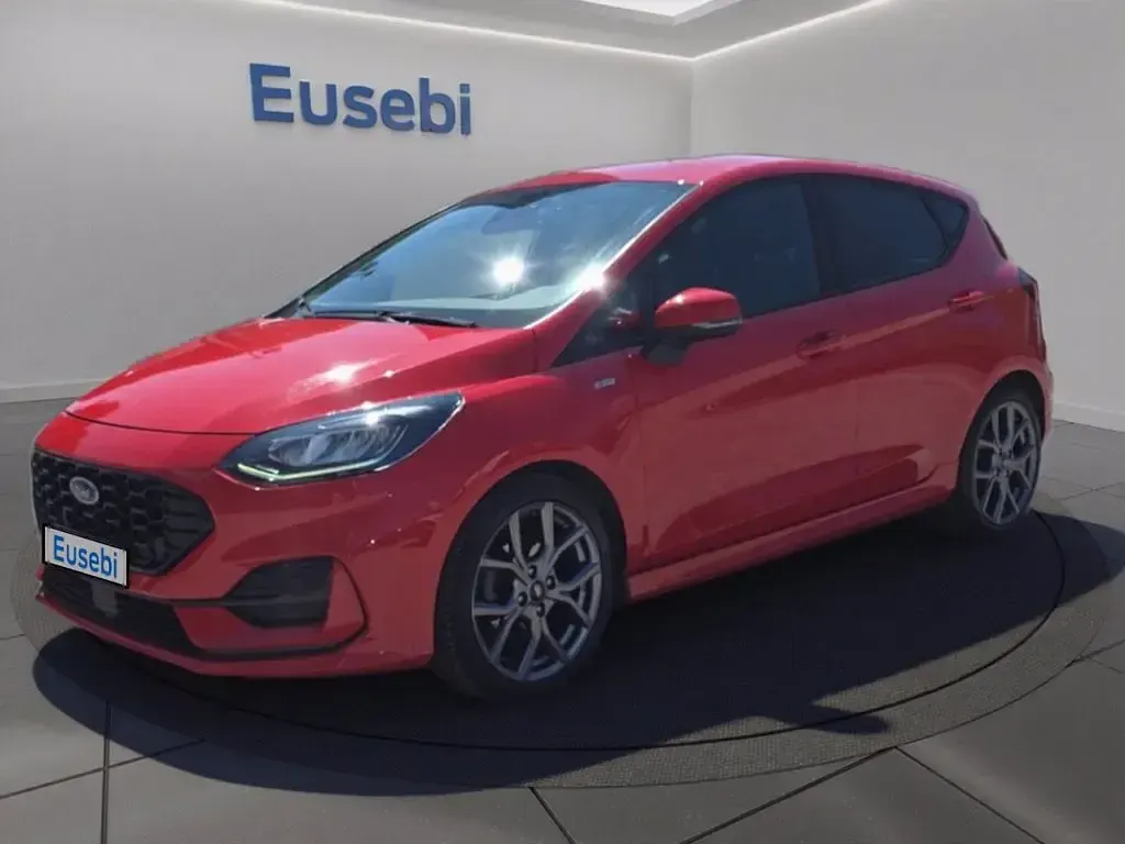 Usata Ford Fiesta ST-Line 125 CV (91 kW) 2023 Rosso race Utilitaria