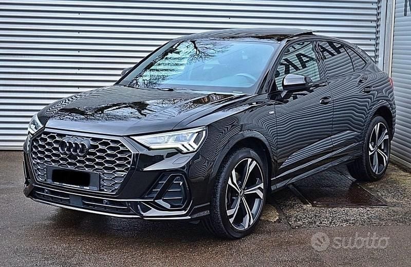 Usata Audi Q3 S-Line 149 CV (109 kW) 2022 Nero SUV