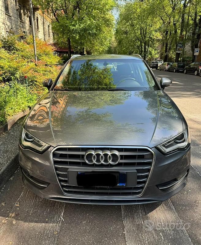 Usata Audi A3 Ambition 150 CV (110 kW) 2015 Grigio Berlina