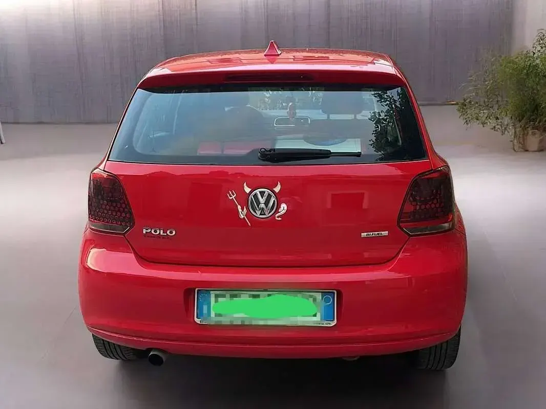 Usata VW Polo Comfortline 86 CV (63 kW) 2010 Rosso Utilitaria