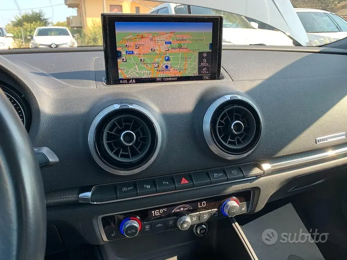 Usata Audi A3 Design 116 CV (85 kW) 2018 Grigio Berlina