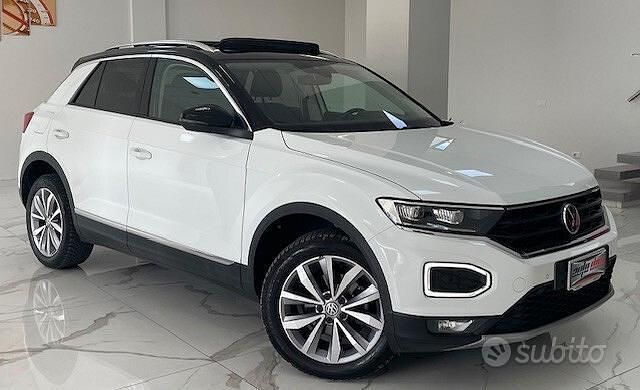 Usata VW T-Roc Advance 116 CV (85 kW) 2019 Bianco SUV