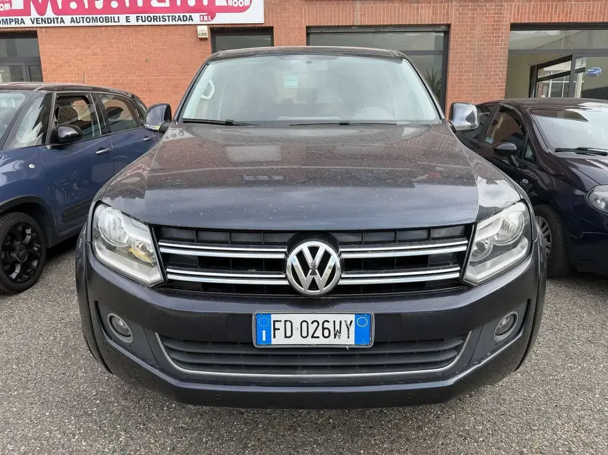 Usata VW Amarok Ultimate 180 CV (132 kW) 2016 Blu/azzurro Pick-up