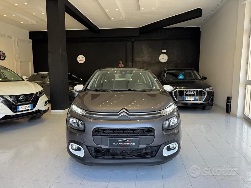 Usata Citroën C3 Feel 82 CV (60 kW) 2019 Grigio Utilitaria