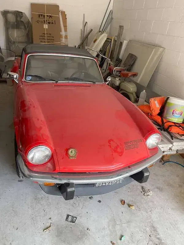 Usata Triumph Spitfire 73 CV (53 kW) 1978 Rosso Cabrio