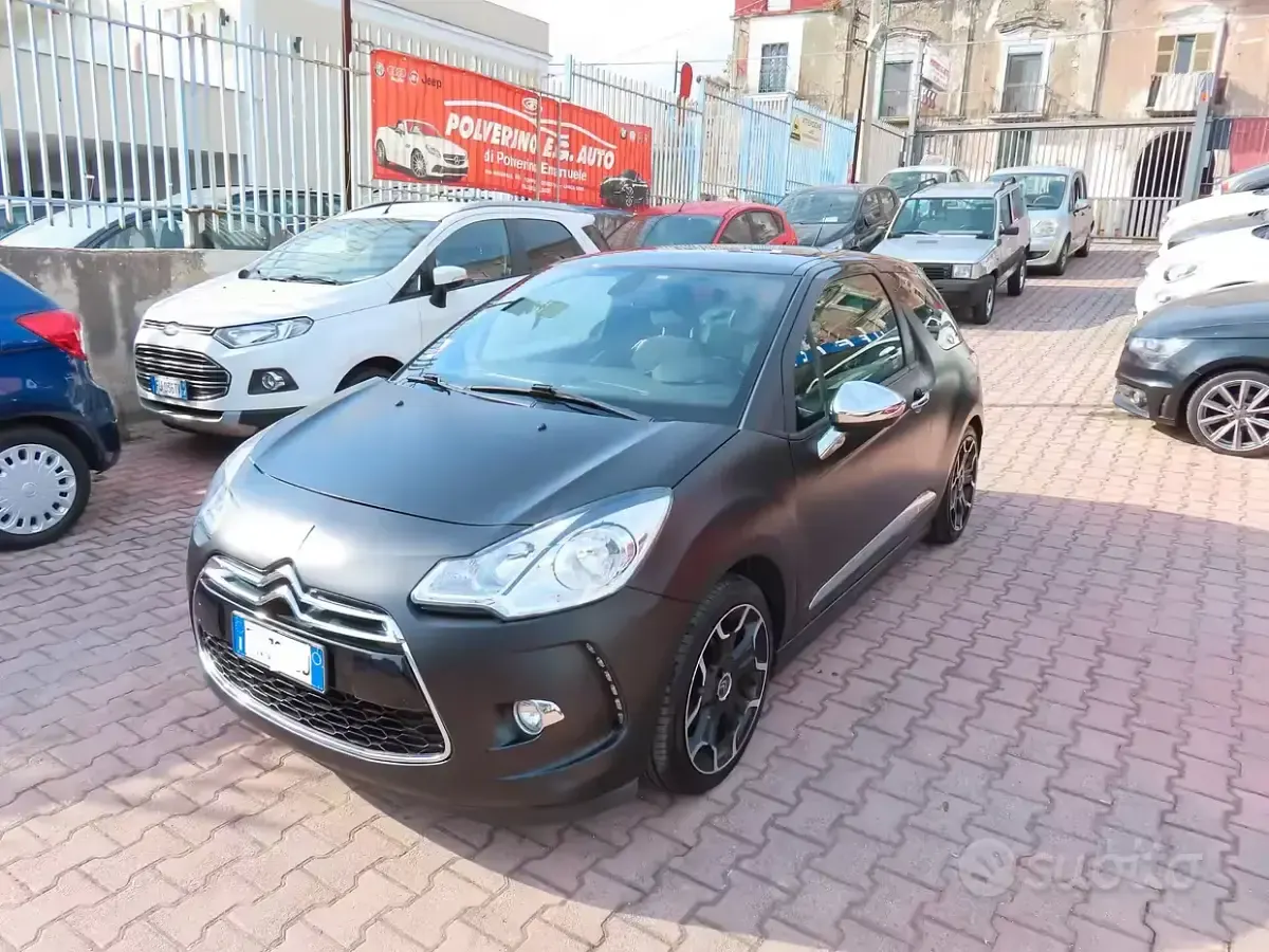 Usata DS Automobiles DS3 92 CV (67 kW) 2011 Nero Coupé
