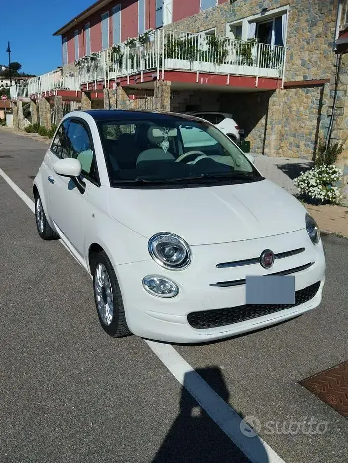 Usata Fiat 500 Lounge 69 CV (50 kW) 2019 Bianco Berlina