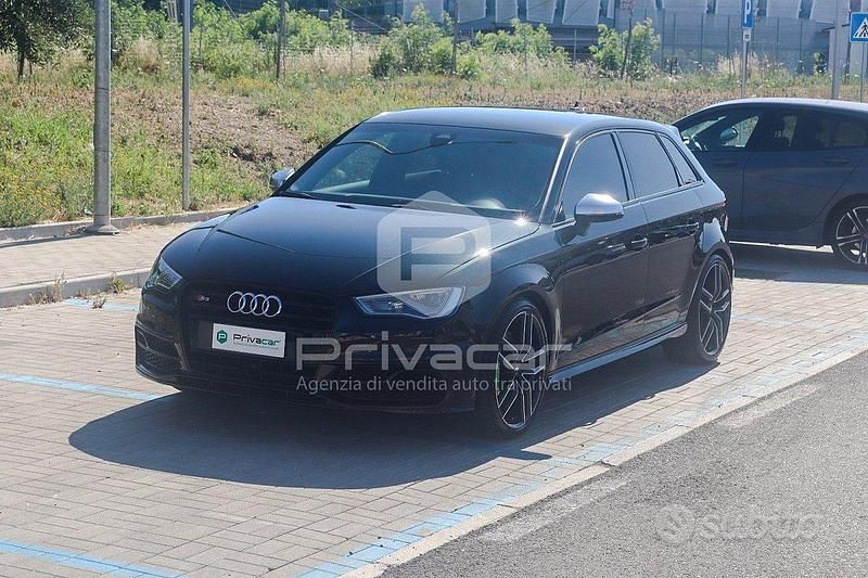 Nero Usata 2015 Audi S3 Sport Due volumi | 27.600 € (Molto cara) - Immagine 1/4