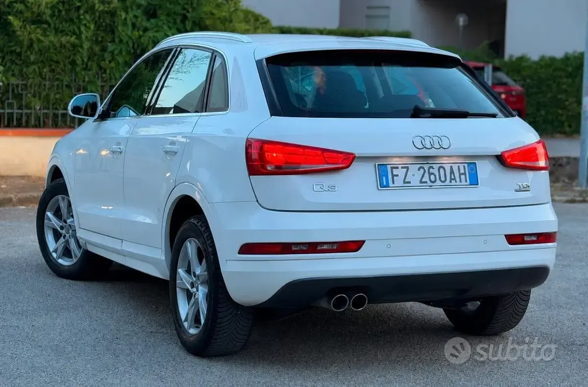 Usata Audi Q3 Design 150 CV (110 kW) 2017 Bianco SUV